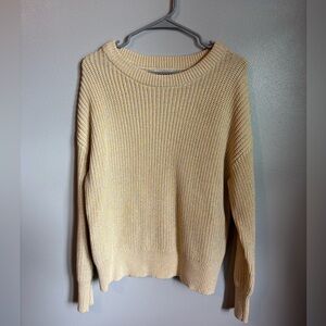 Universal Thread Women’s Multicolor Yellow Sweater size large